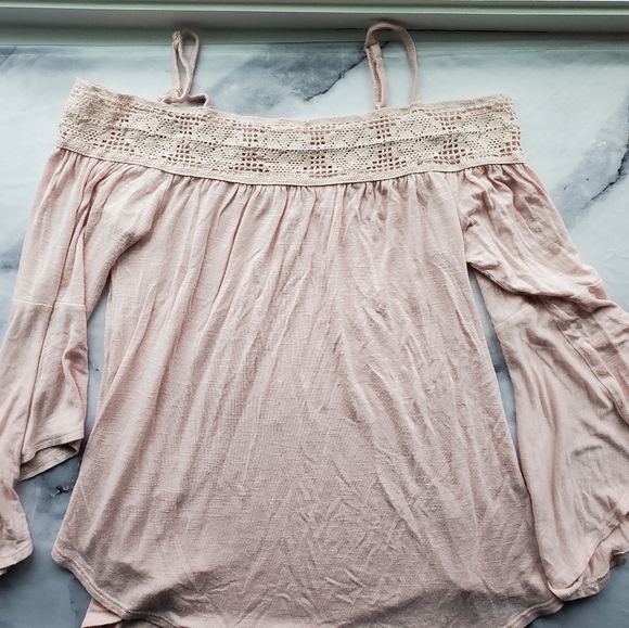aeropostale off the shoulder top - Picture 2 of 3